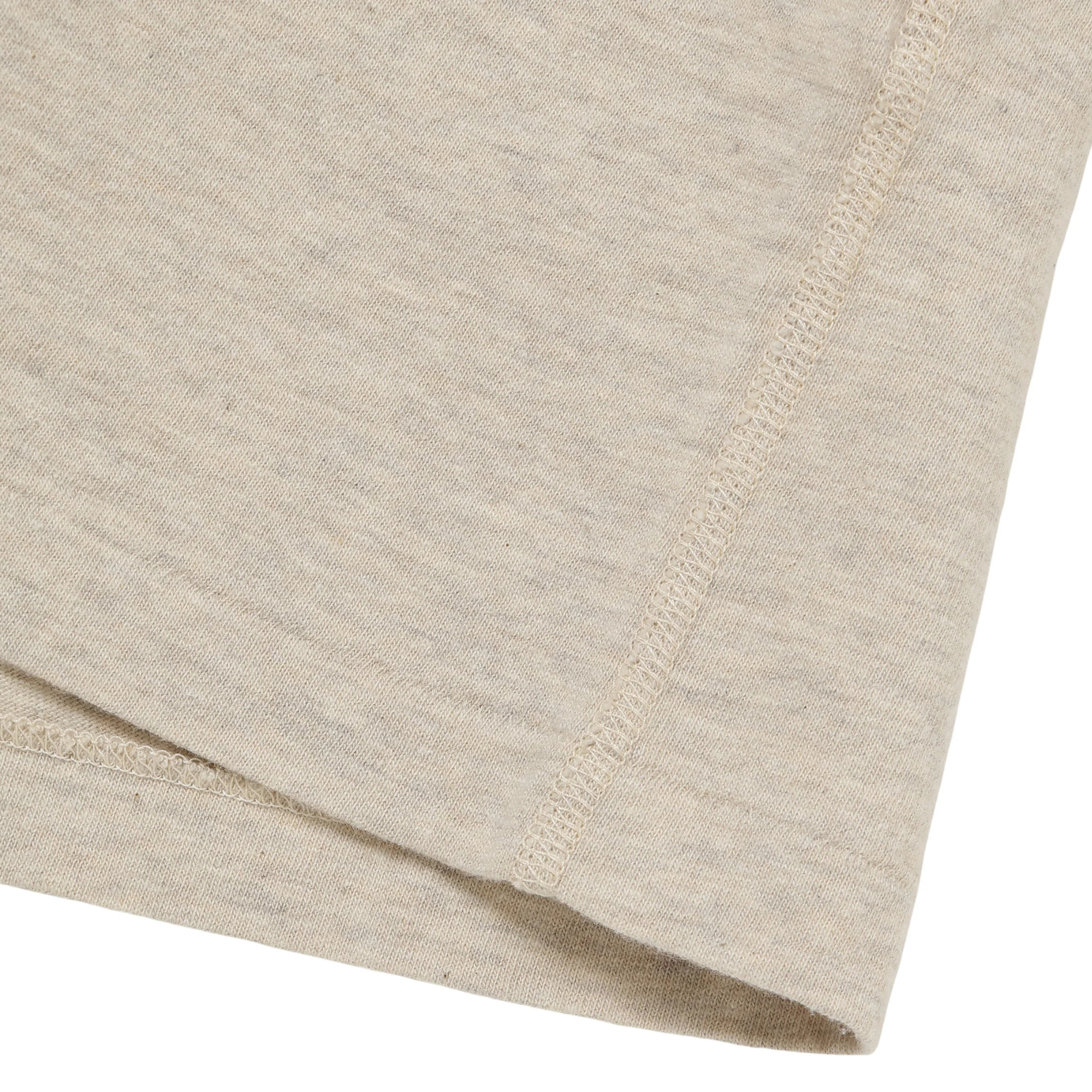 Wonder Looper Recycled Cotton Foxfibre¨ Ringer T - Stone