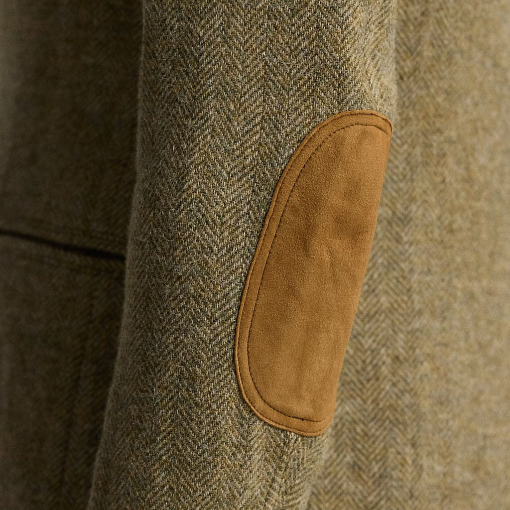 RRL by Ralph Lauren Unconstructed Suede-Trim Blazer - Brown
