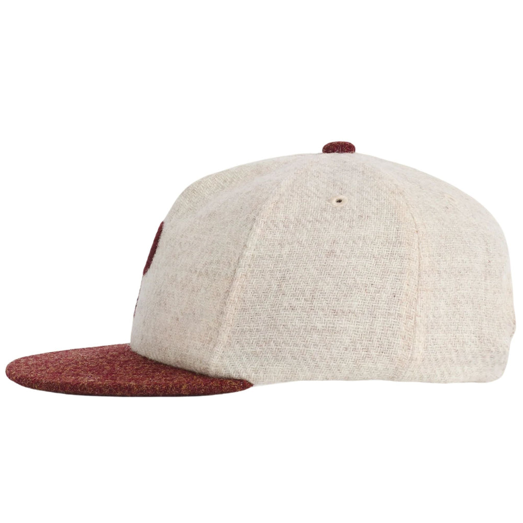 Portuguese Flannel Wool Cap - Ecru/Terroir