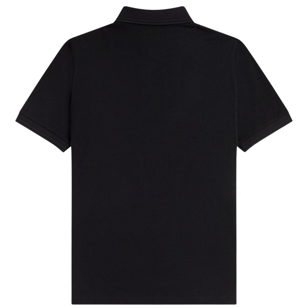 Fred Perry M12 Twin Tipped Shirt - Black/Black