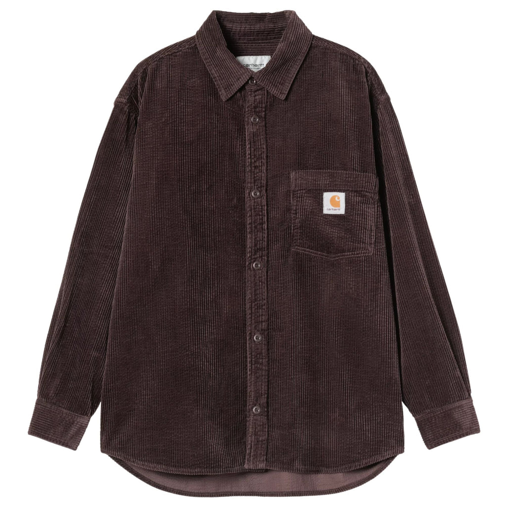 Carhartt WIP Long Sleeve Loyde Shirt - Palisander