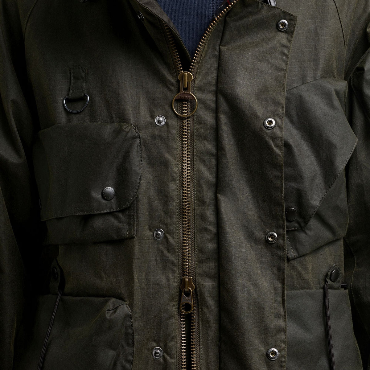 Barbour x Norbit Ripstop Wax Jacket - Olive