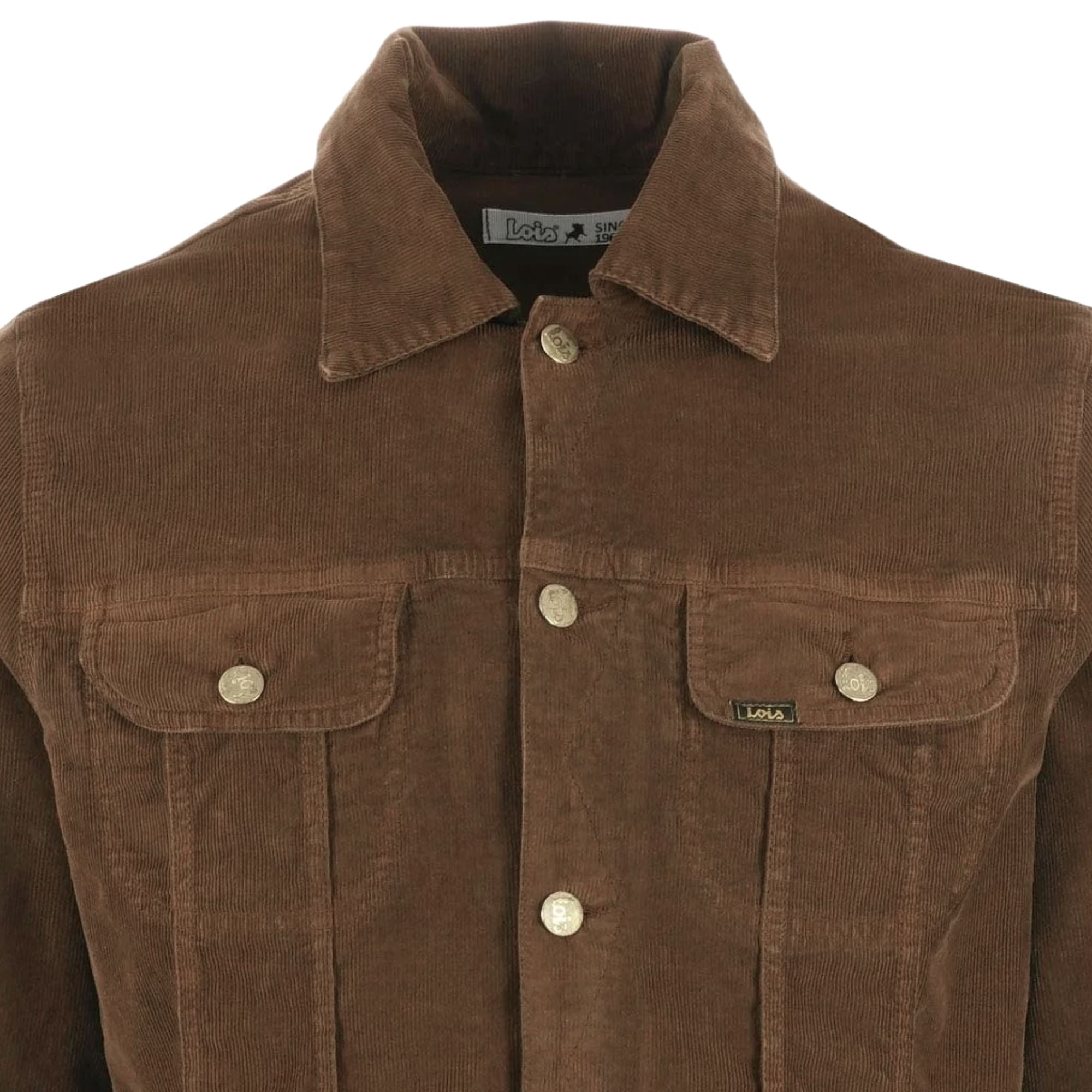 Lois Jeans Tejana Thin Cord Jacket - Brown
