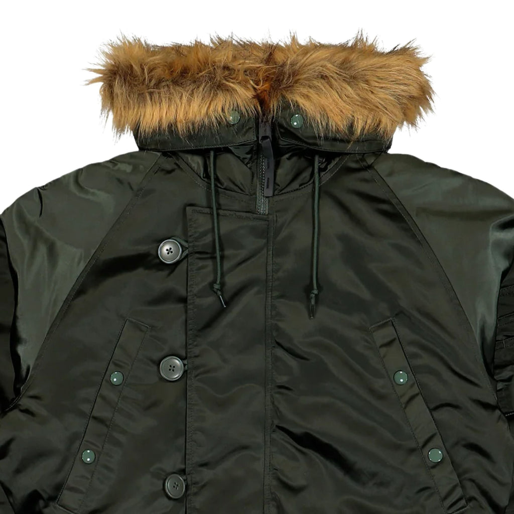 Edwin x Spiewak Snorkel Parka - Sage