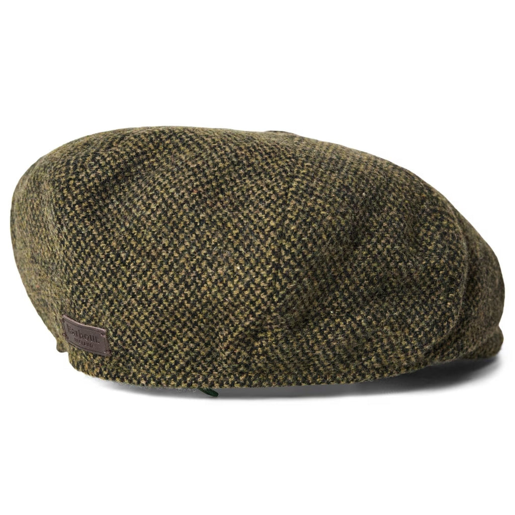 Barbour Winston Baker Boy Cap - Olive