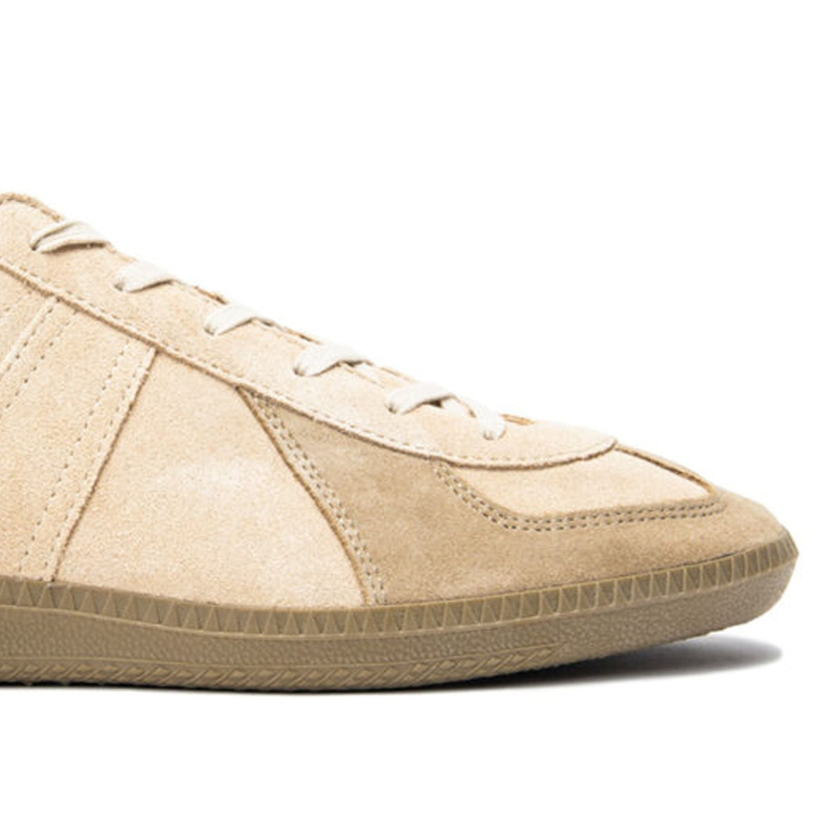 Reproduction of Found 1980's German Military Trainers - Beige Suede