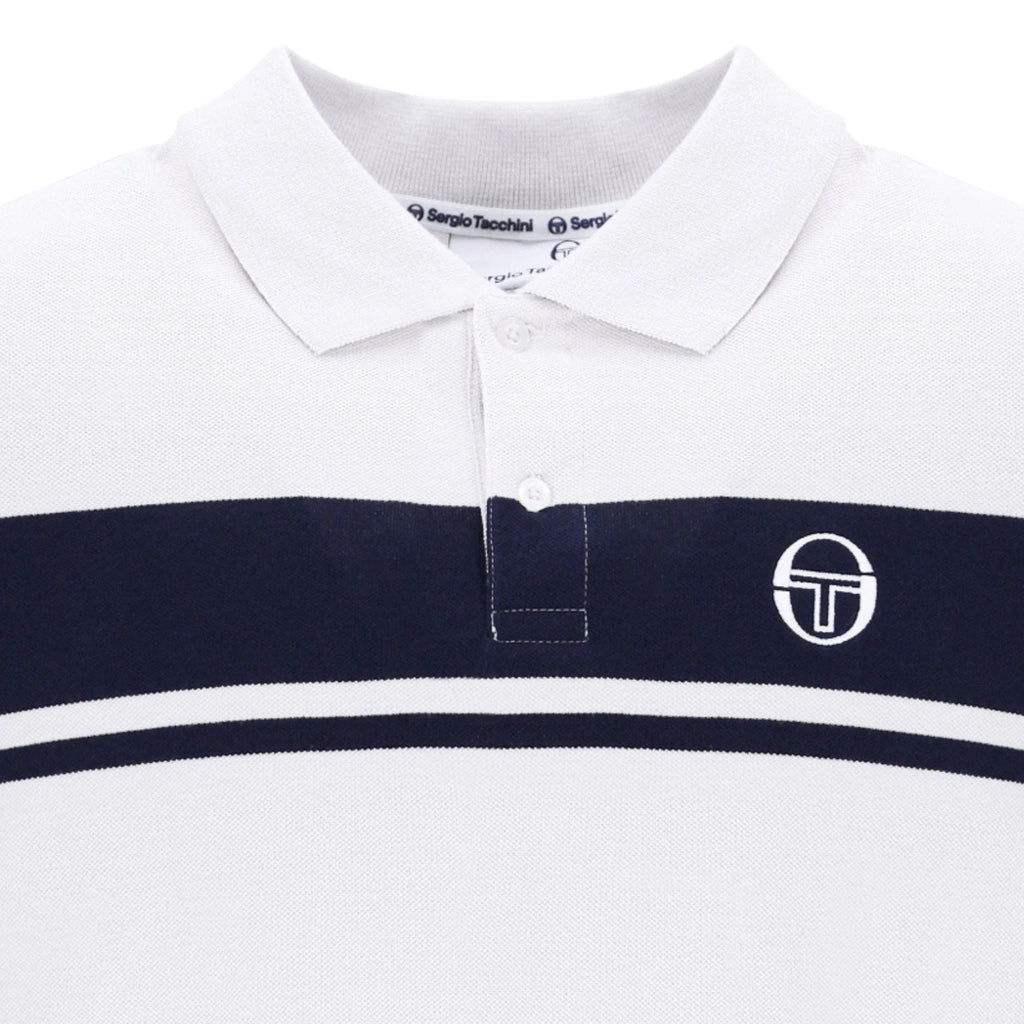 Sergio Tacchini Young Line Polo Shirt - White