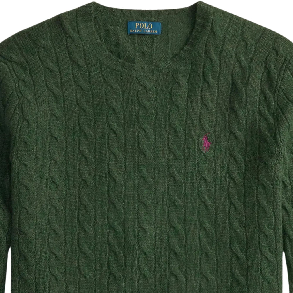 Polo Ralph Lauren Cable-Knit Cotton Jumper - Pine