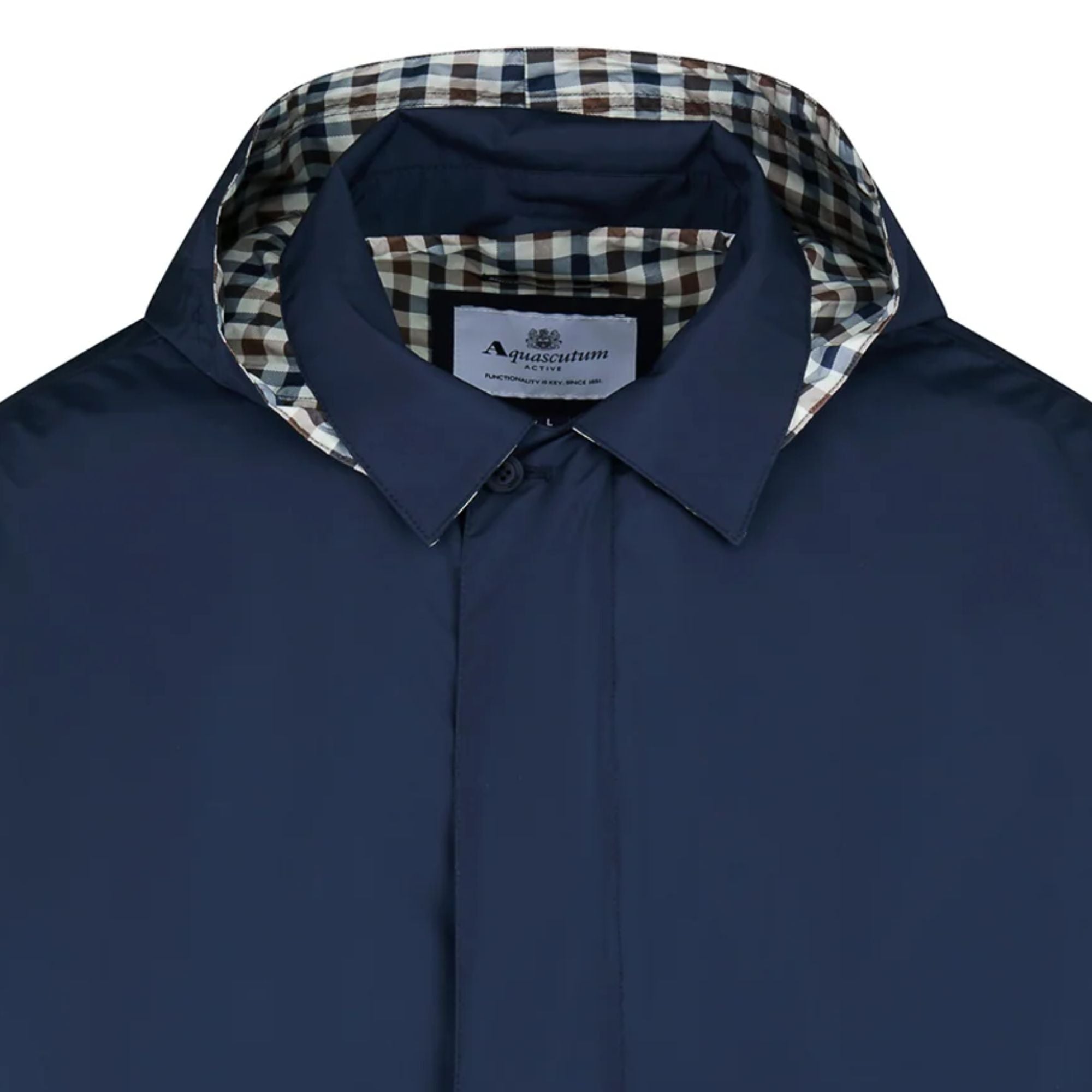 RLG Badge Packable Trench - Navy