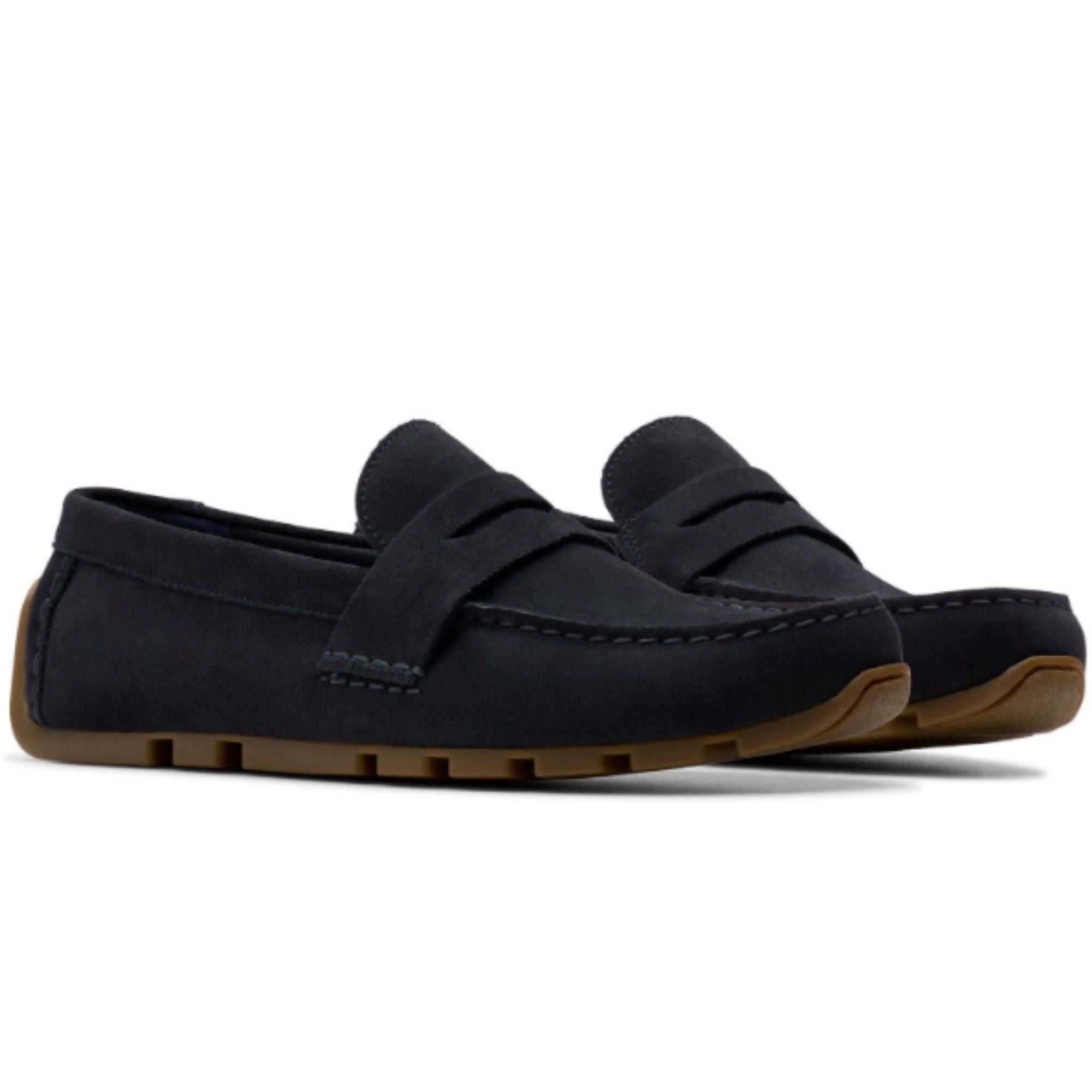 Corsley Bar Loafers - Navy