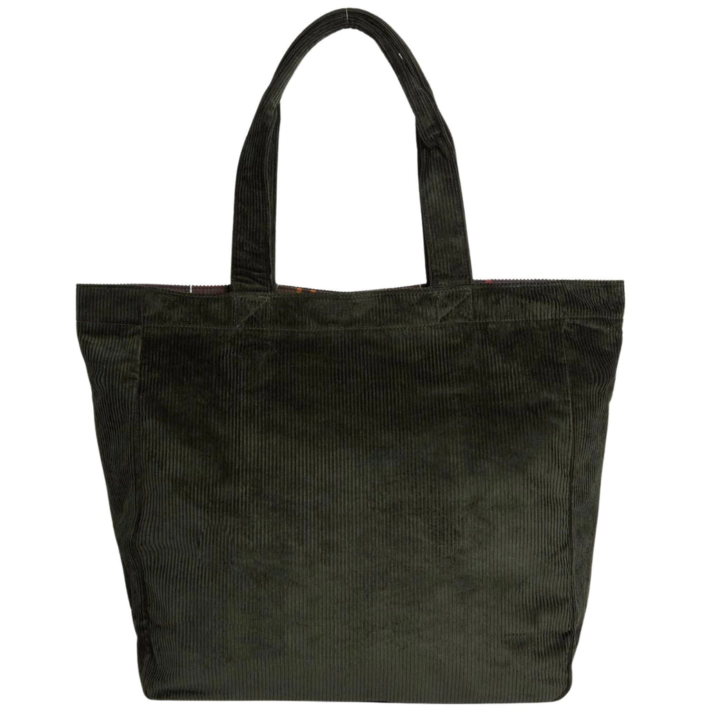 Barbour Carrick Cord Tote Bag - Sage