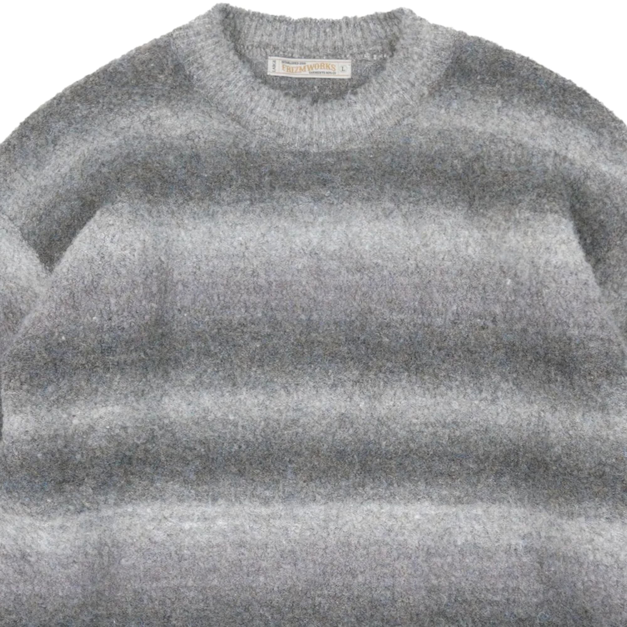 FrizmWORKS Gradation Boucle Knit - Gray