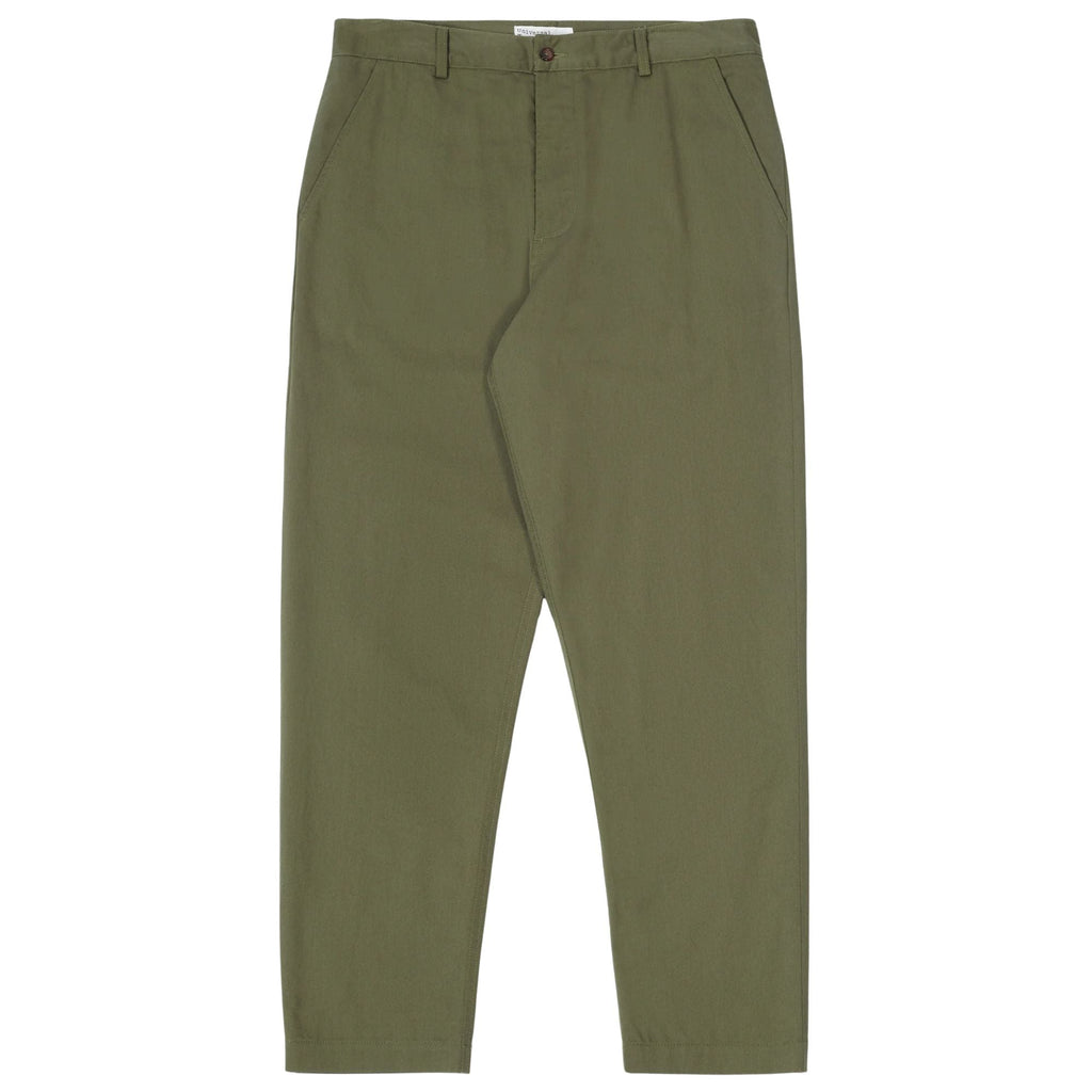 Universal Works Twill Military Chino - Light Olive