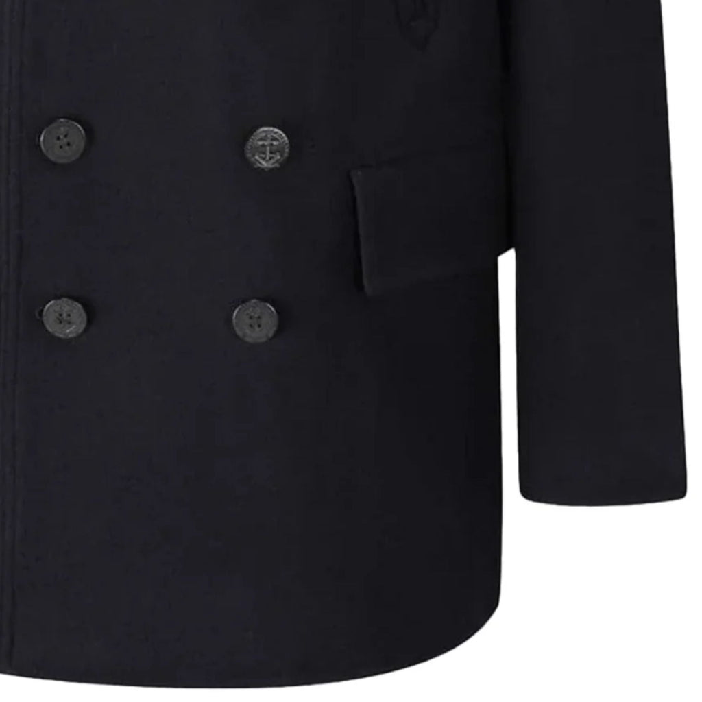 Gloverall Churchill Peacoat - Navy