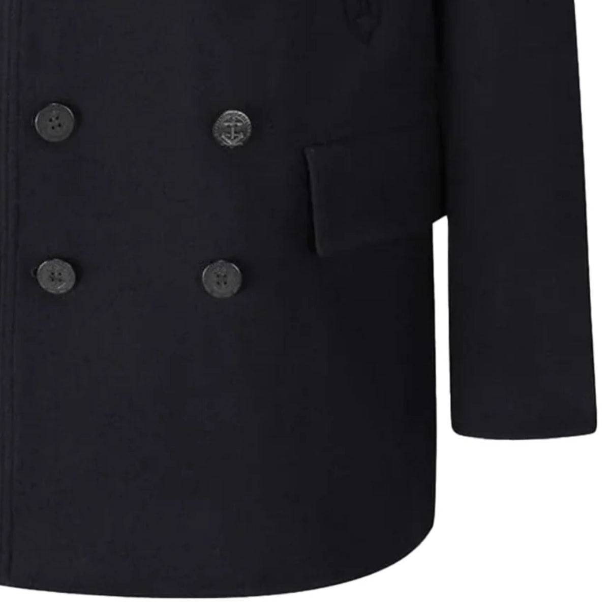 Gloverall Churchill Peacoat - Navy