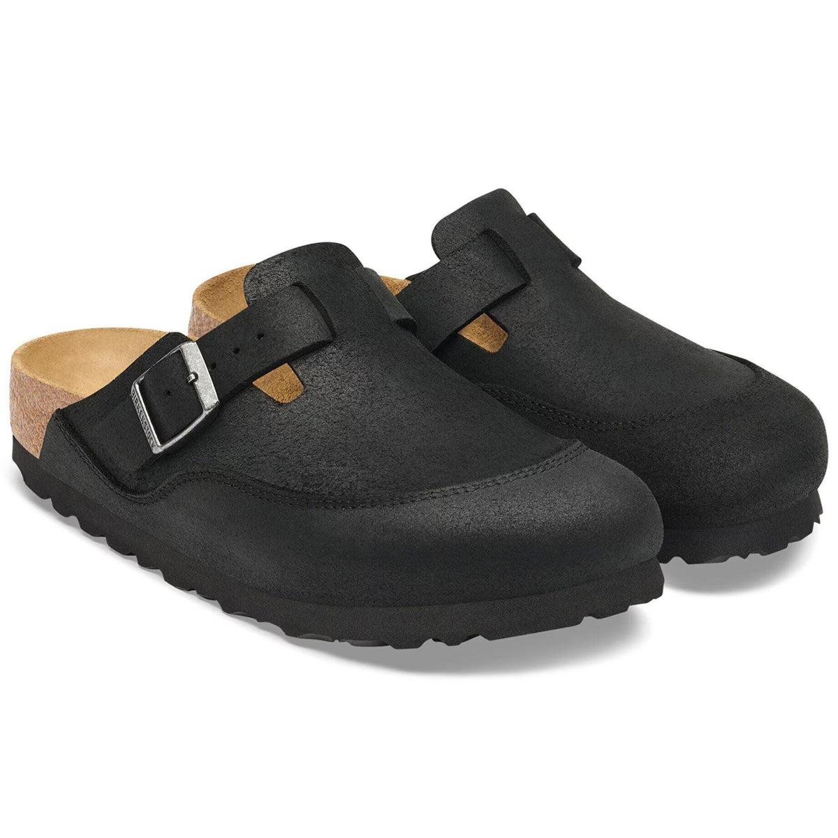 Birkenstock Boston Nova Basecamp Shoes - Black