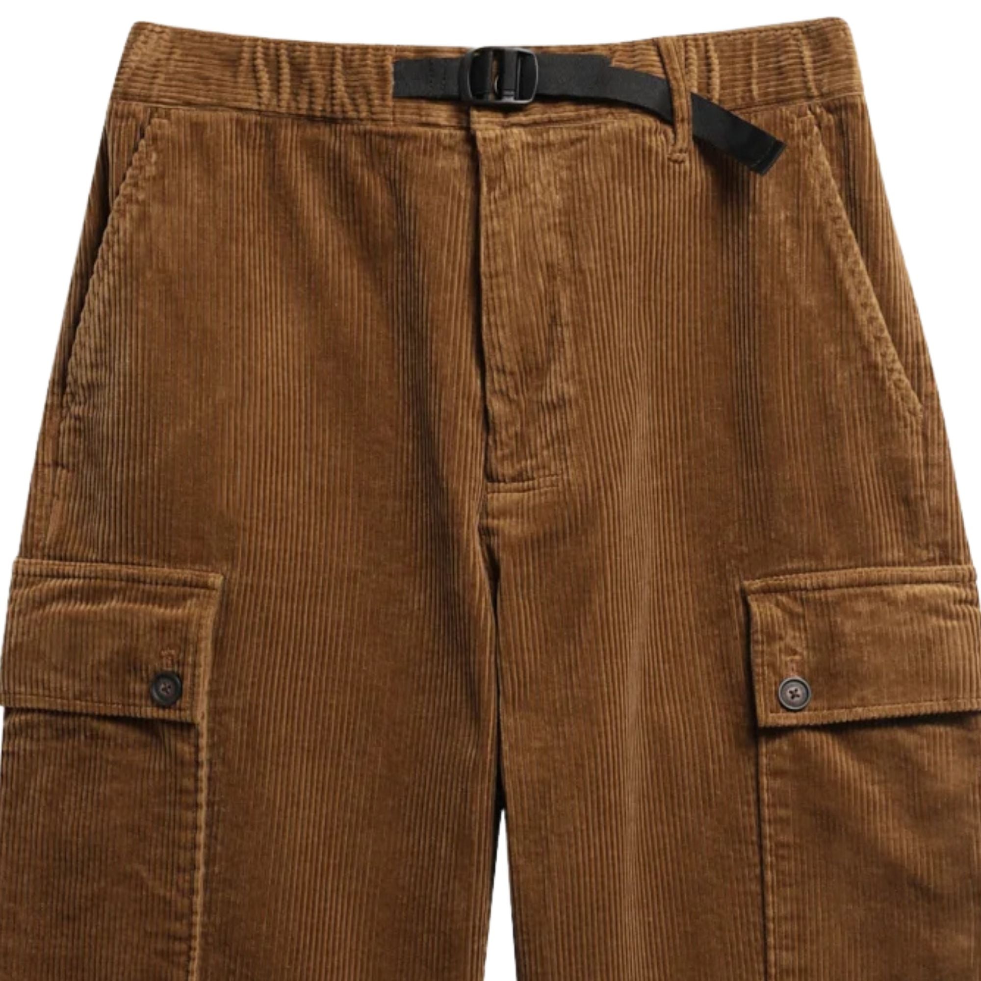 Barbour Leonard Oversized Cord Cargo Trousers - Sepia