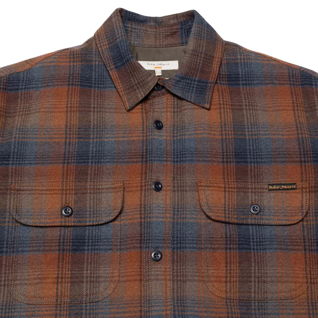 Nudie Jeans Glenn Padded Shirt - Multi Check