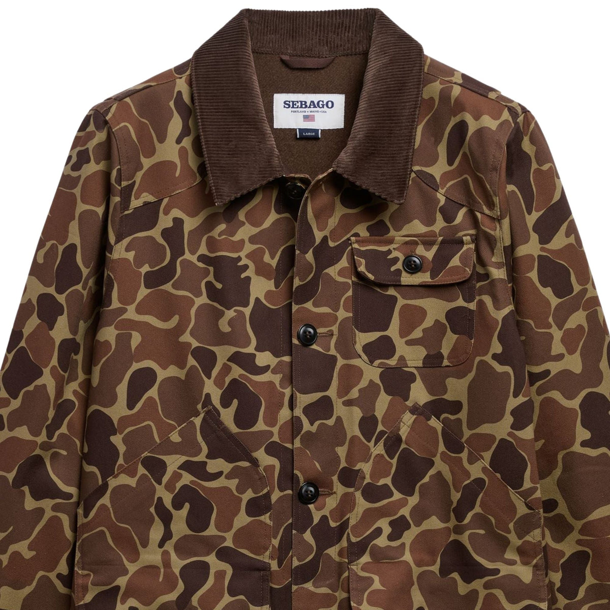 Sebago Tenny Canvas Jacket - Camo
