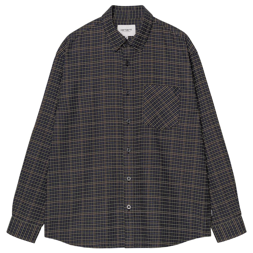 Carhartt WIP	Long Sleeve Todrick Shirt - Blue