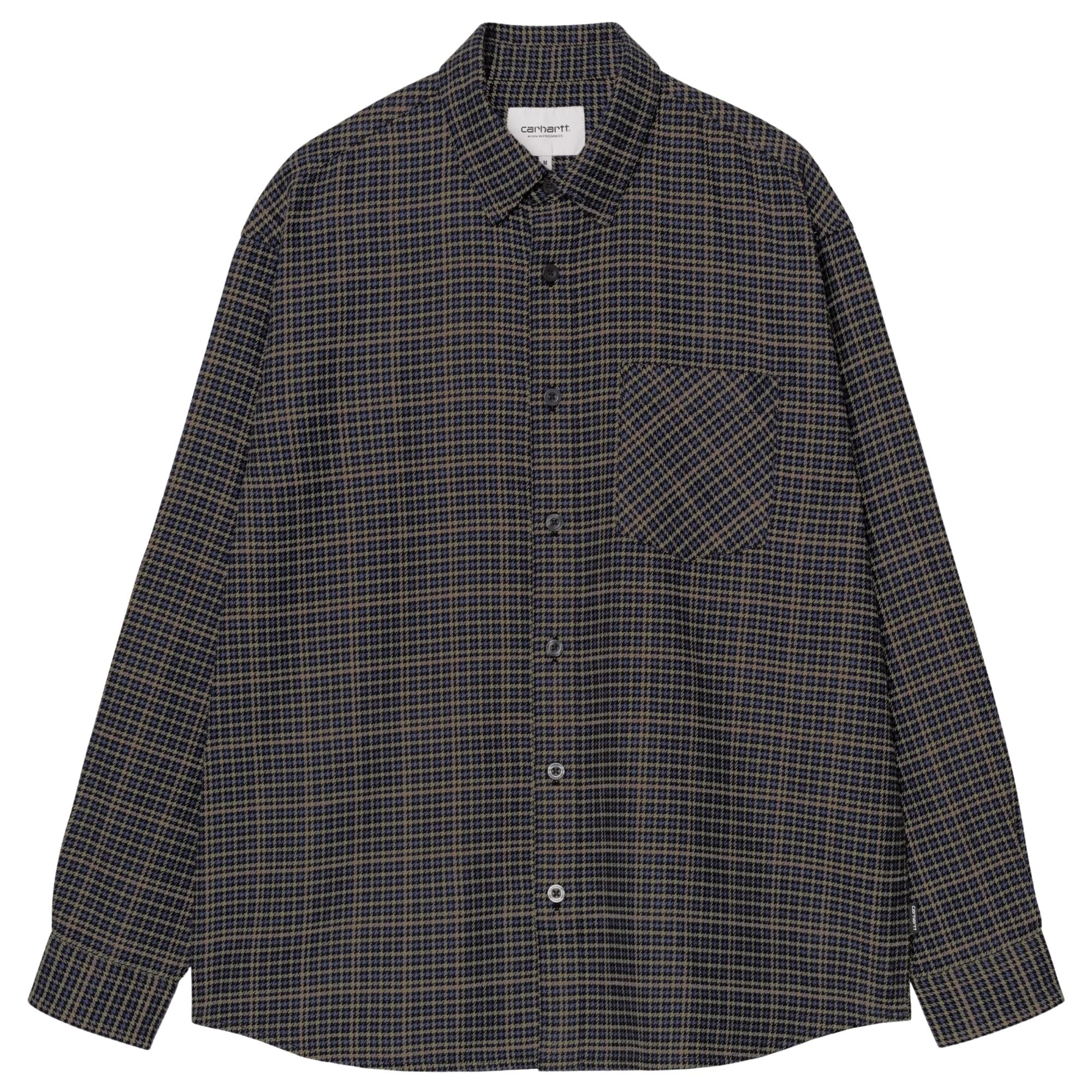 Carhartt WIP	Long Sleeve Todrick Shirt - Blue