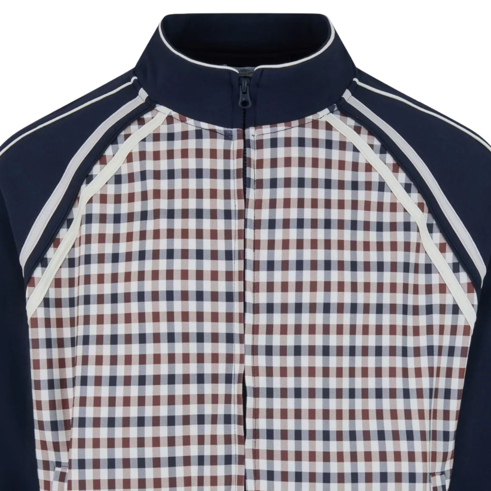 Aquascutum Active Scuba Club Check Track Top - House Check