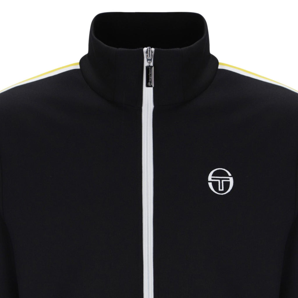 Sergio Tacchini Franco Track Top - Black/White