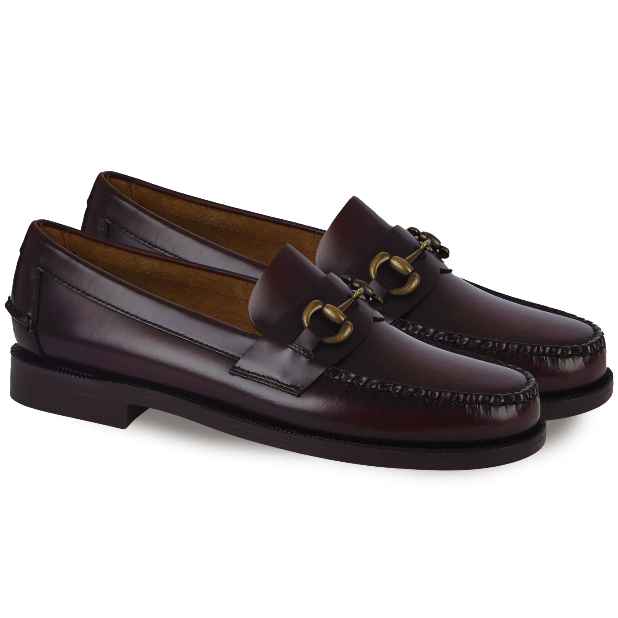 Sebago Joe Modena Leather Loafer - Dark Brown