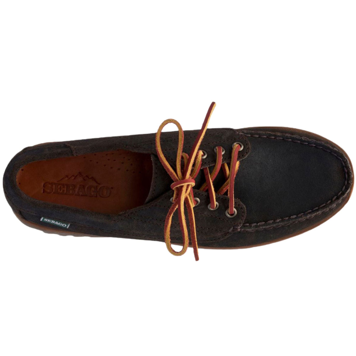 Sebago Askook Lug Suede Waxed - Dark Brown