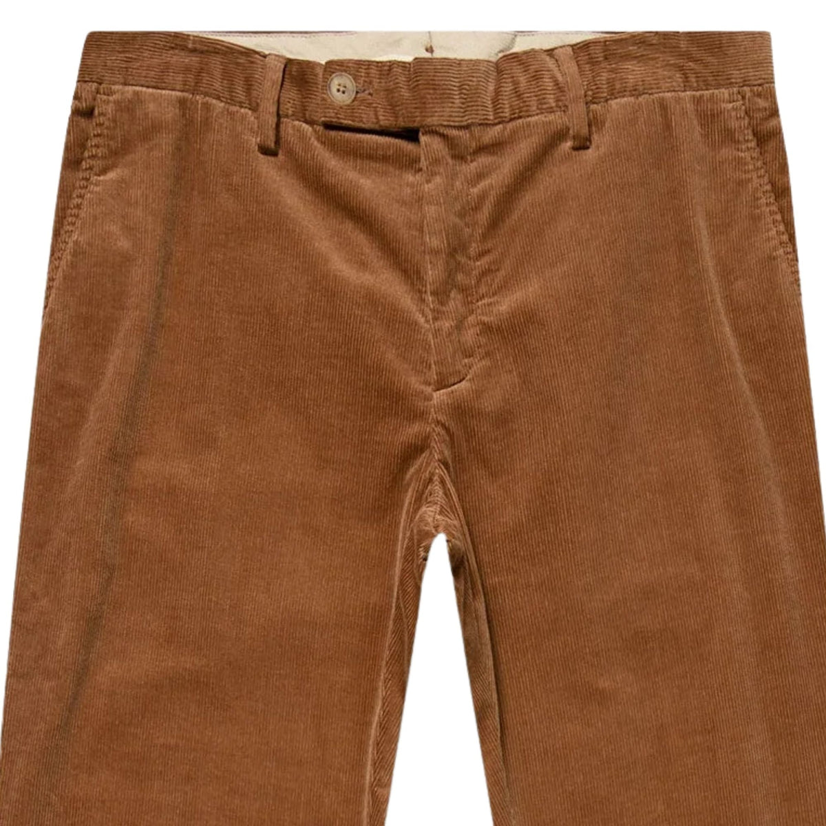 Sunspel Corduroy Trousers - Dark Beige