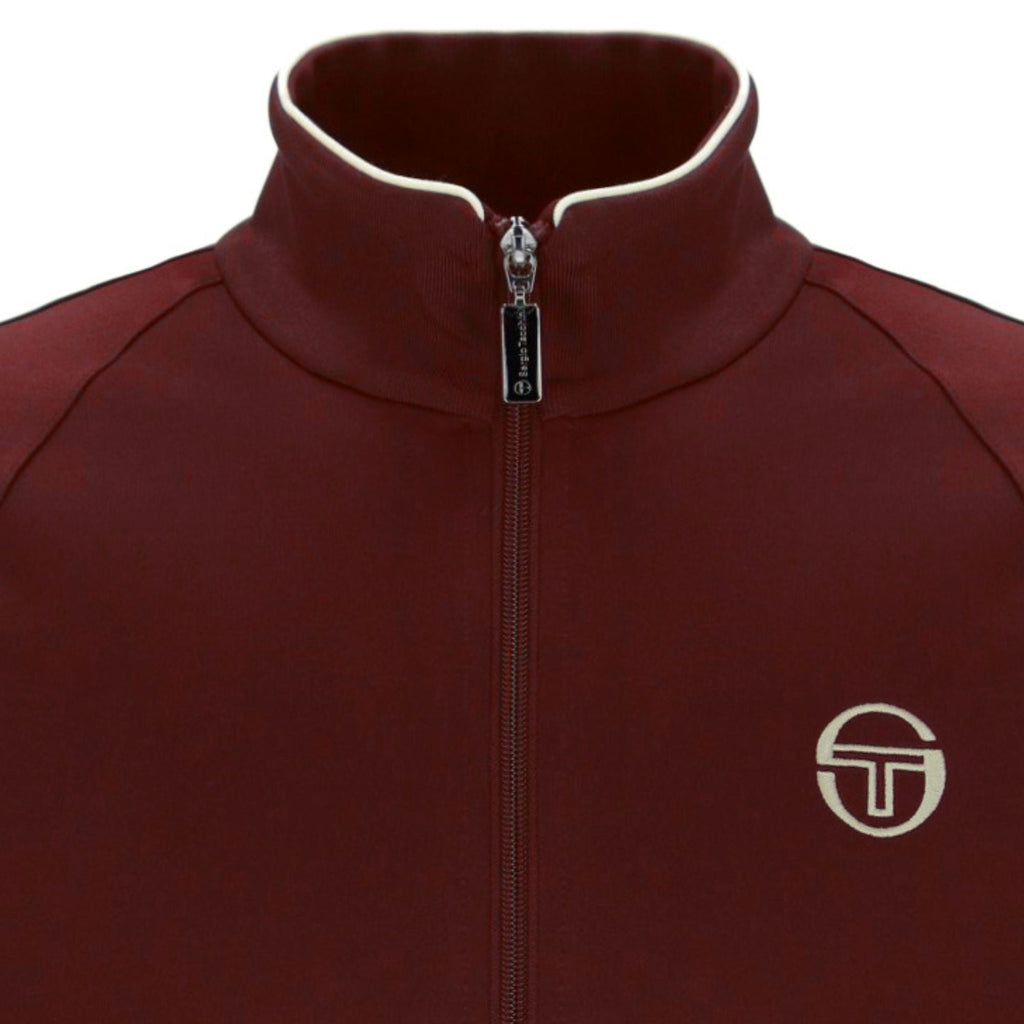 Sergio Tacchini x Stuarts x Stuarts Orion Track Top - Merlot