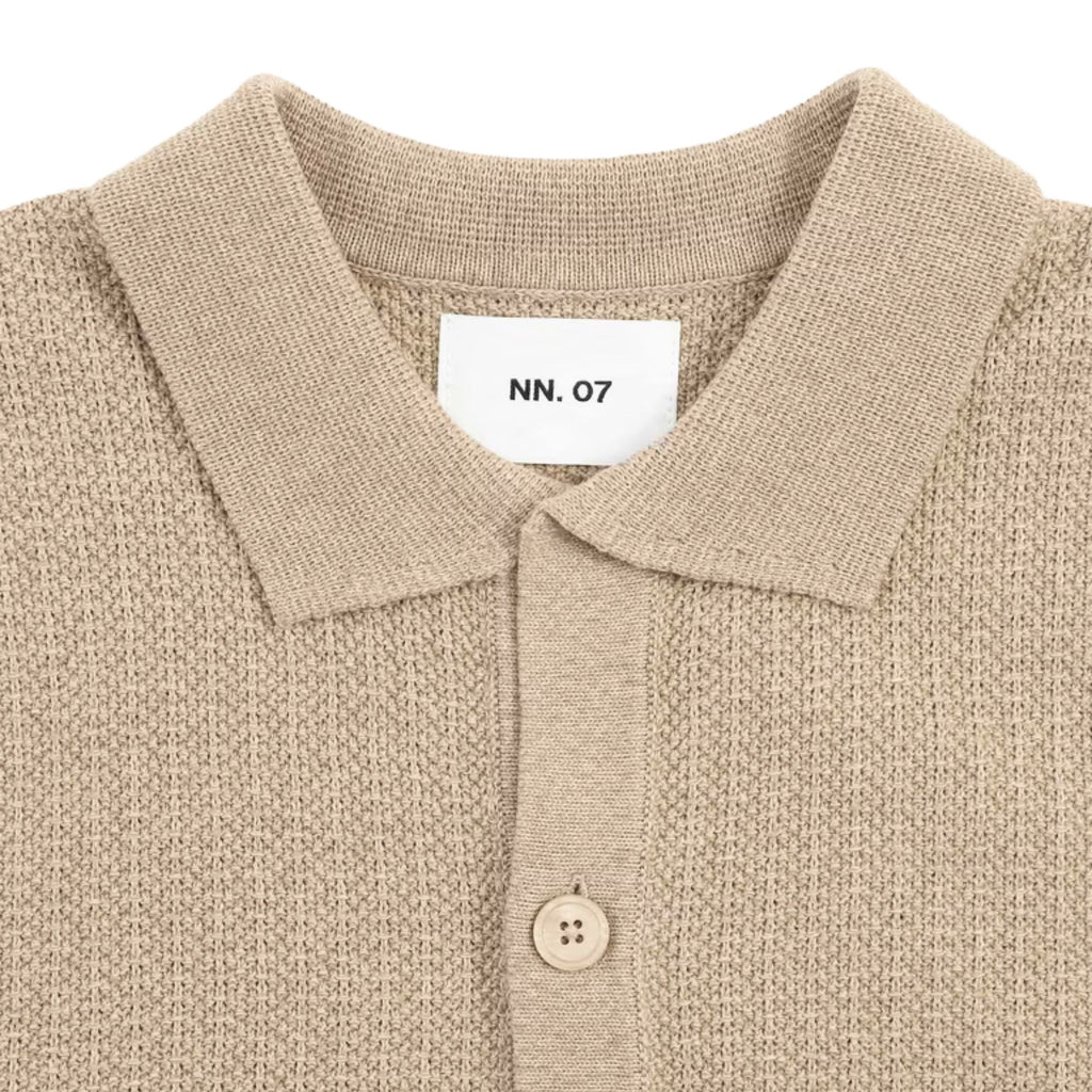 NN07 Ares Organic Cotton Shirt - Desert