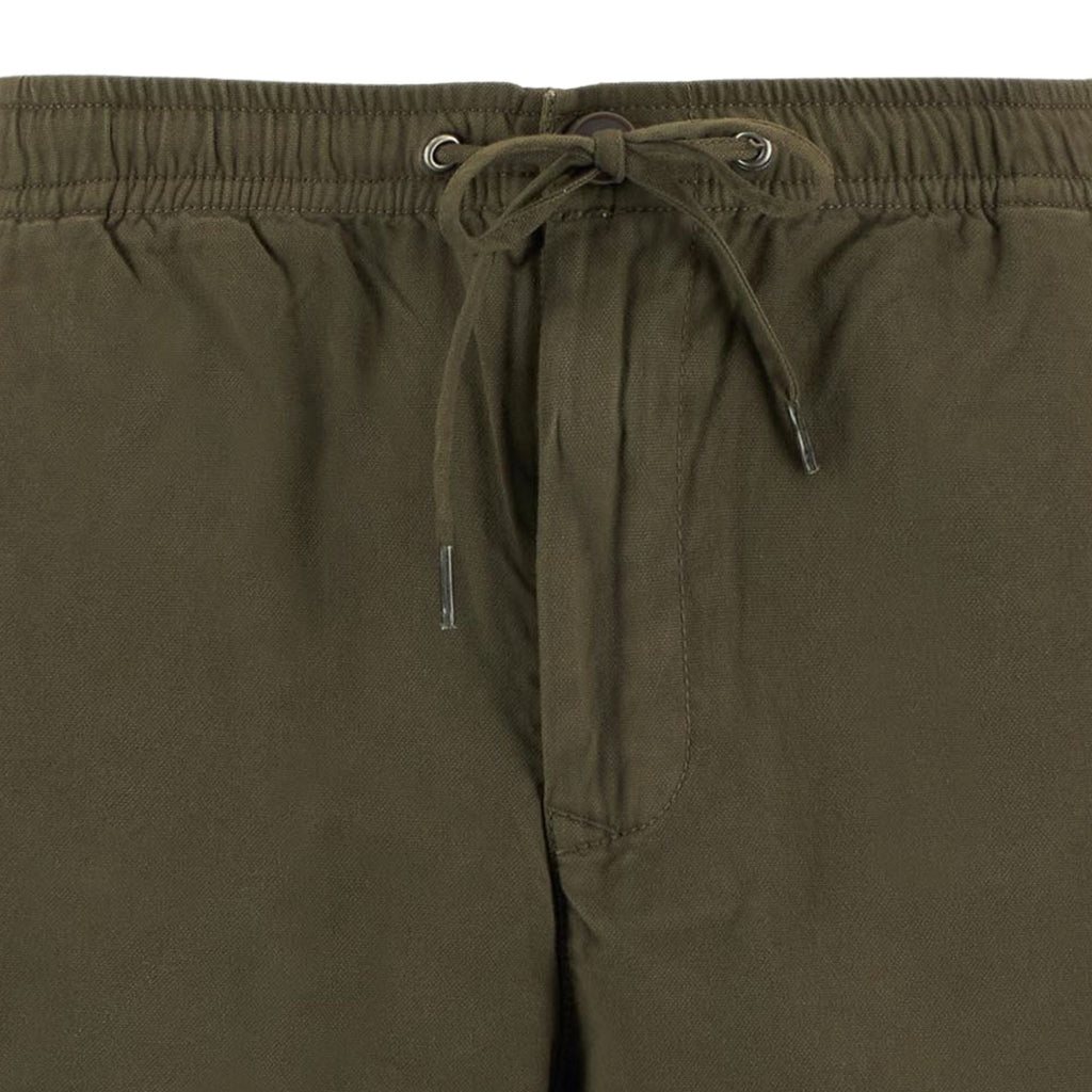 Barbour Washed Oxford Relaxed Shorts - Uniform Green