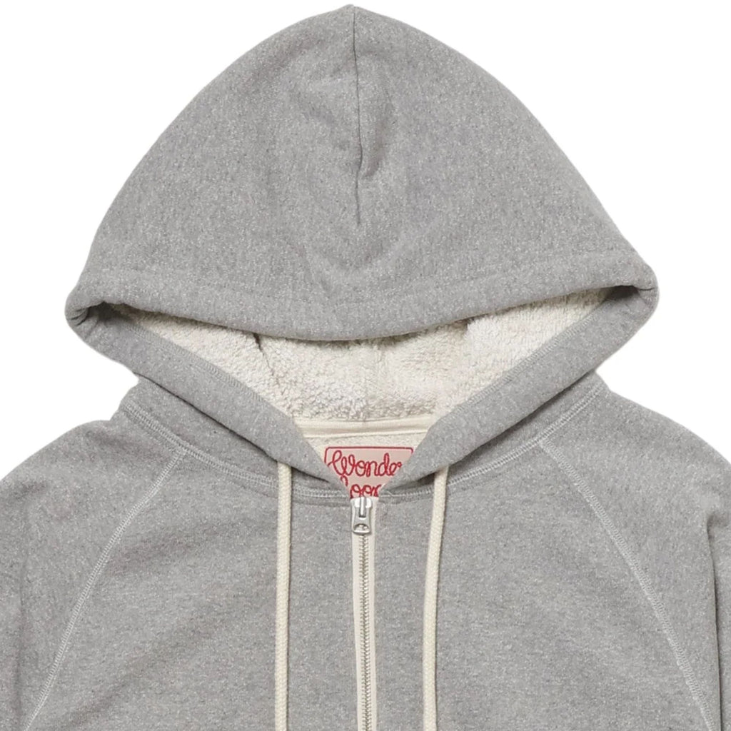 Wonder Looper Zip Hoodie Super Looper French Terry - Heather Grey