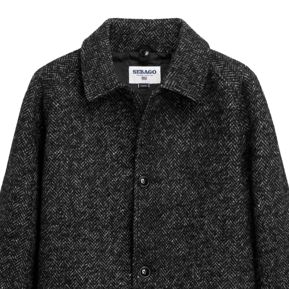Sebago Bingham Mohair Jacket - Grey/Black