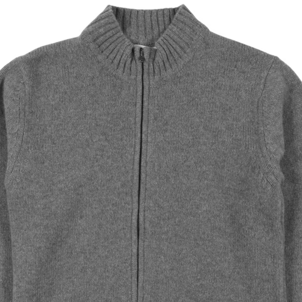 Pittari Fell Zip Cardigan - Grey Mix