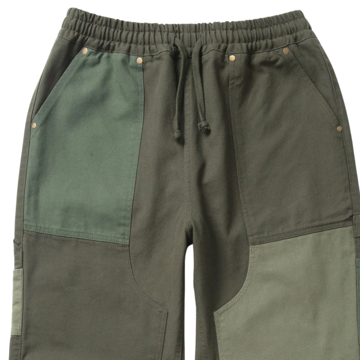 Service Works Patchwork Utility Chef Pants - Green