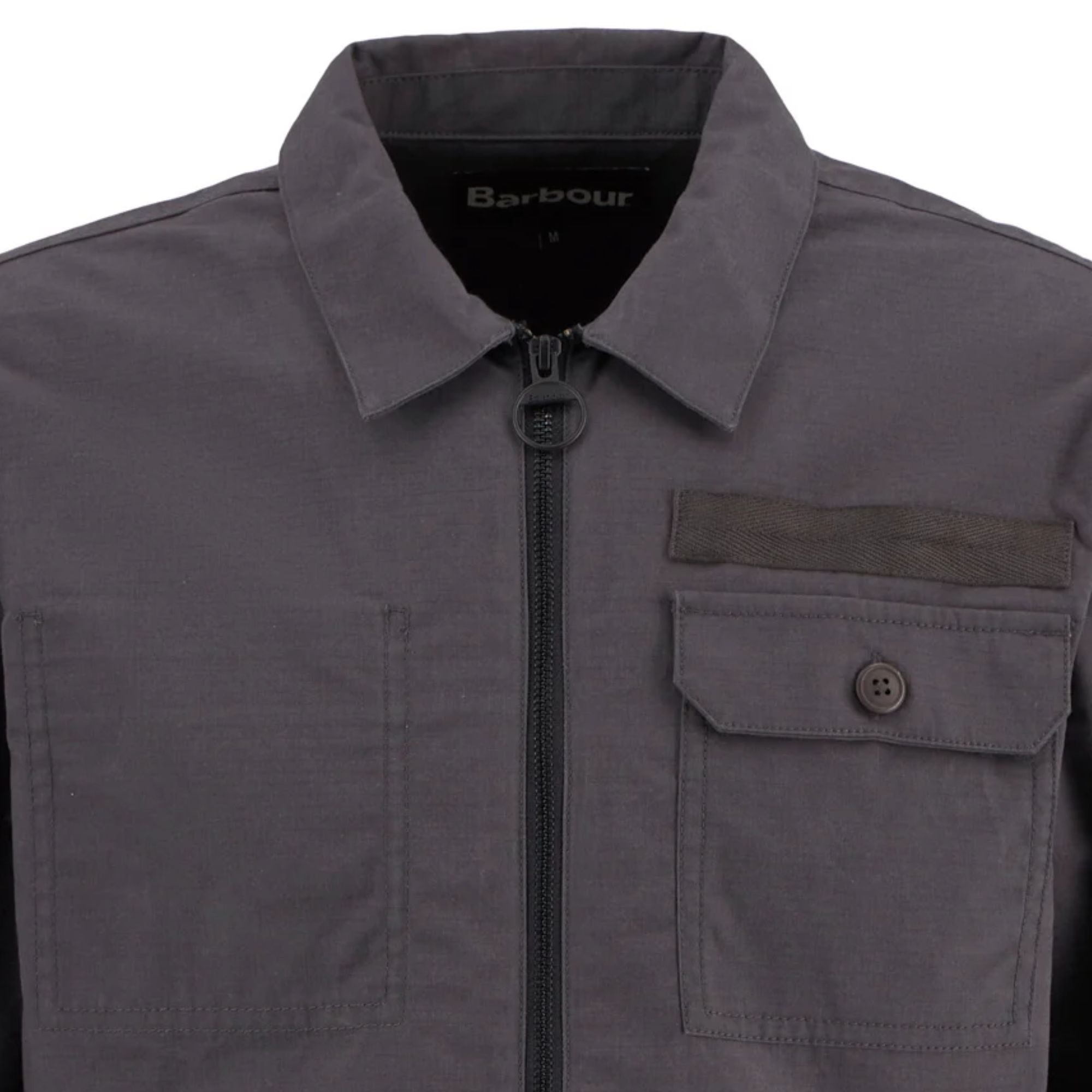 Crail Wax Ripstop Overshirt - Asphalt
