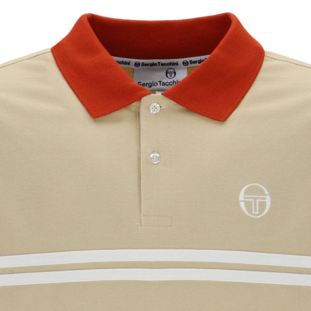 Sergio Tacchini Supermac Polo Shirt - Desert
