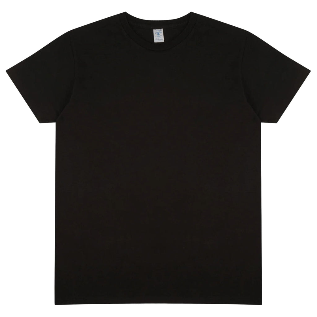 Velva Sheen Short Sleeve Crew Neck T-Shirt - Black