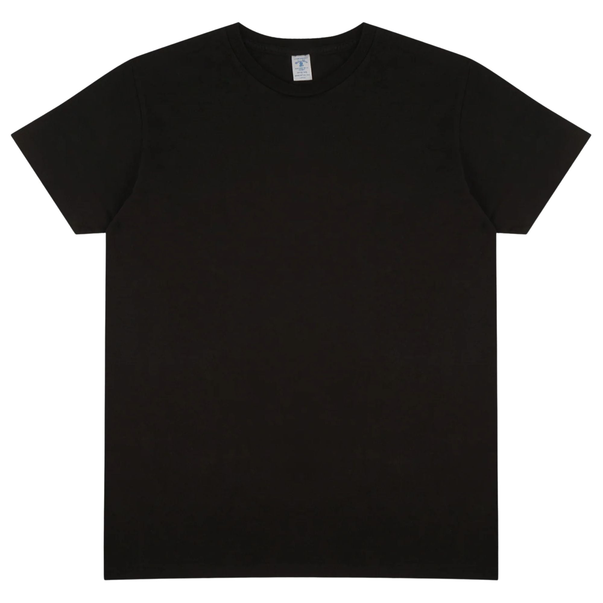 Velva Sheen Short Sleeve Crew Neck T-Shirt - Black