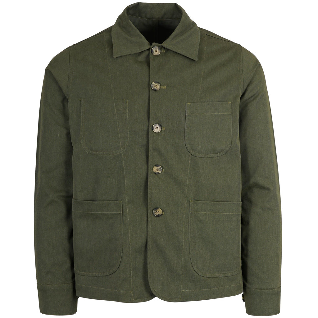 Real Hoxton Chore Jacket - Olive