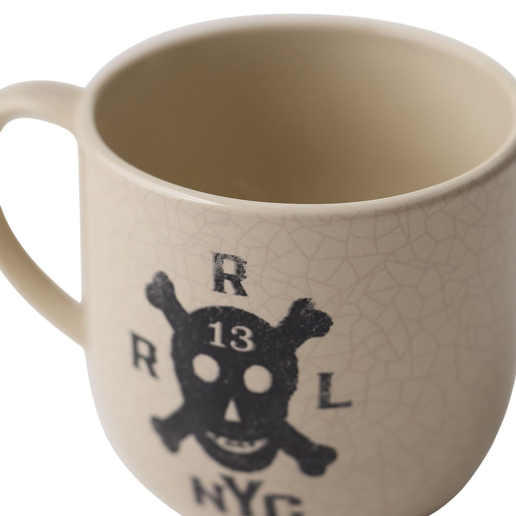 RRL by Ralph Lauren Skull Mug - Cream/Black