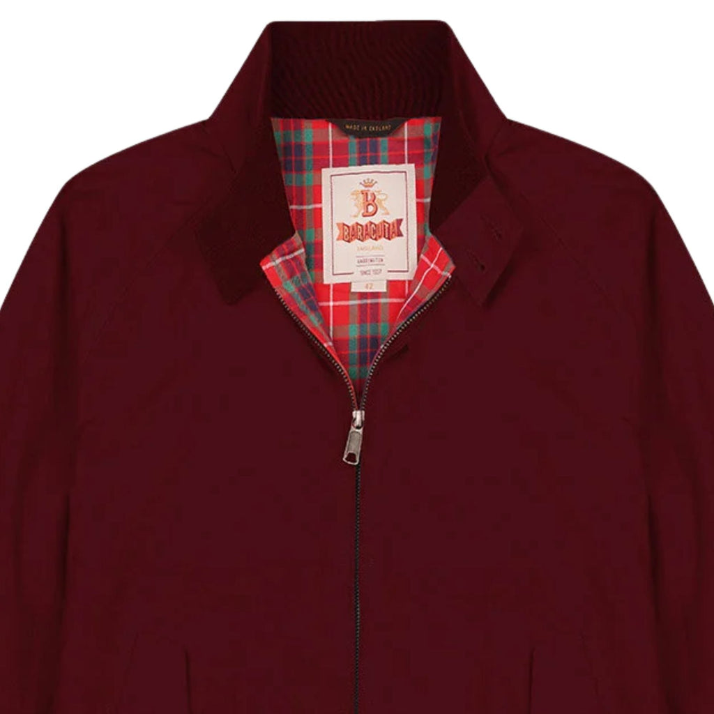 Baracuta G9 Classic Harrington Jacket - Tawny Port