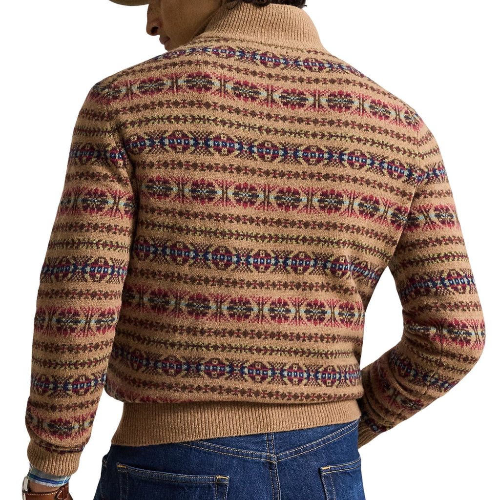 Polo Ralph Lauren Fair Isle Wool Mockneck Jumper - Multi Combo