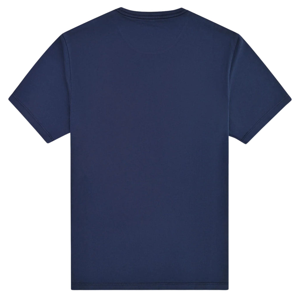 Stuarts London Brian Oak Pure Supima Cotton T-Shirt - Navy