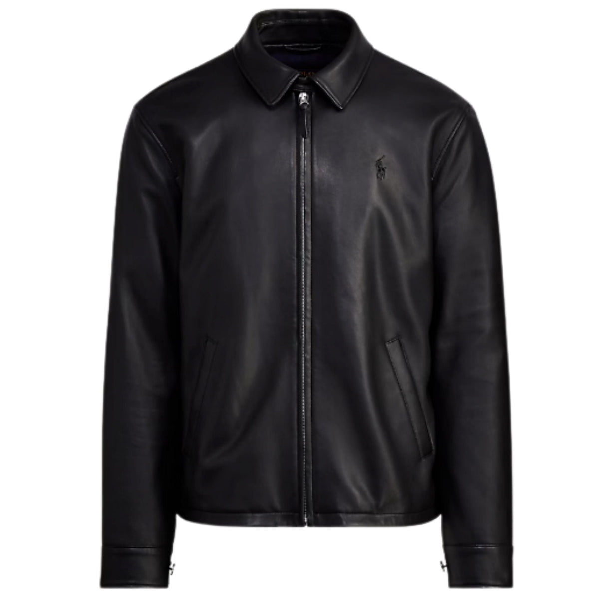 Polo Ralph Lauren The Bayville Leather Jacket - Black