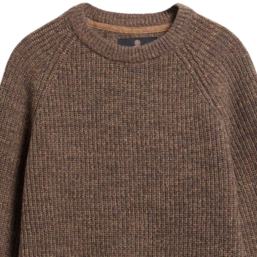 Barbour Horseford Crew Neck Jumper - Camel