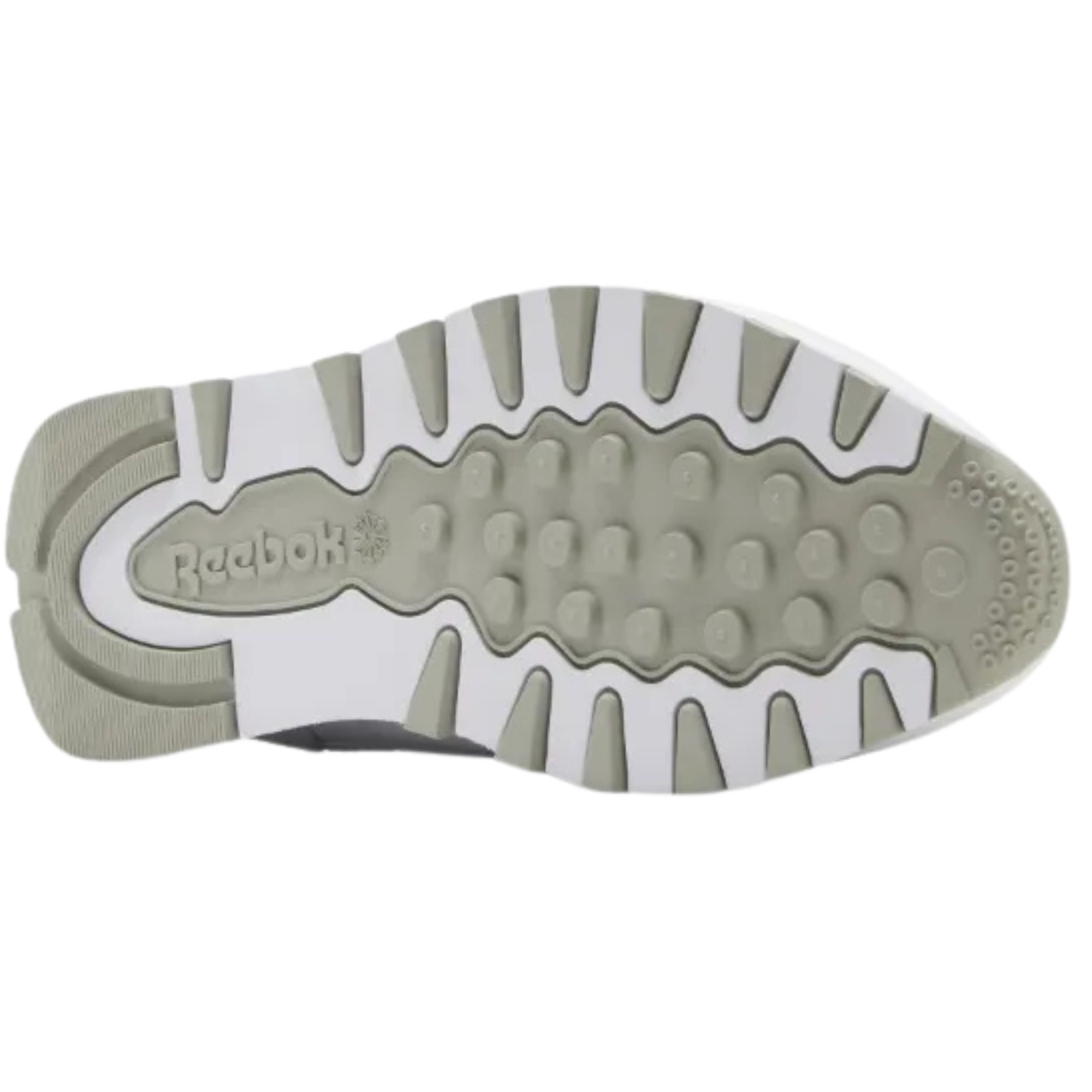 Classic Leather Sneakers - White/Grey