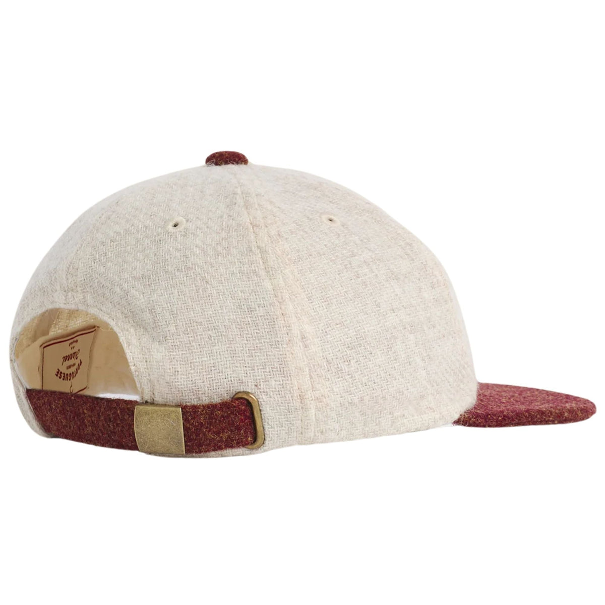 Portuguese Flannel Wool Cap - Ecru/Terroir